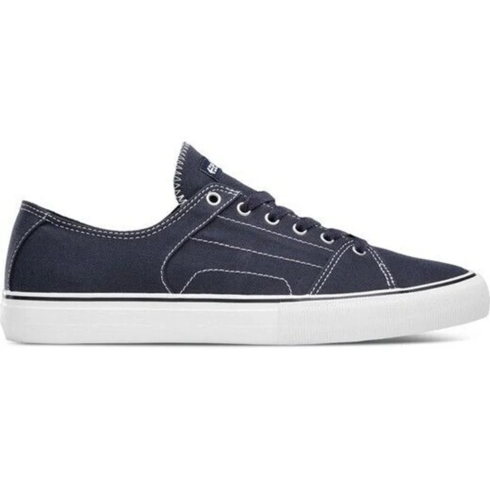 ETNIES RLS CANVAS SKATE SHOES Women's Size 6.5 NAVY BLUE  NEW IN BOX!!‎